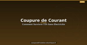 Coupure de Courant : Comment Survivre 72h Sans Électricité (Guide Pratique)