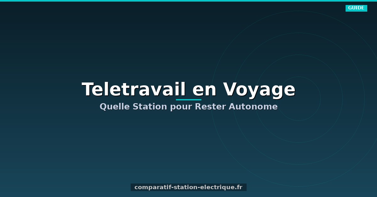 Teletravail en Voyage